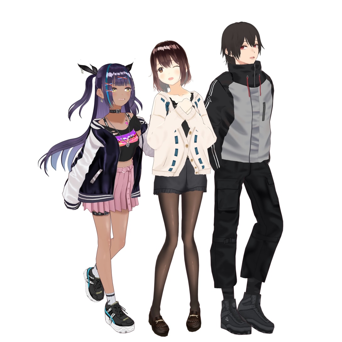ピクシブが提供するサンプルモデル Image by ピクシブ