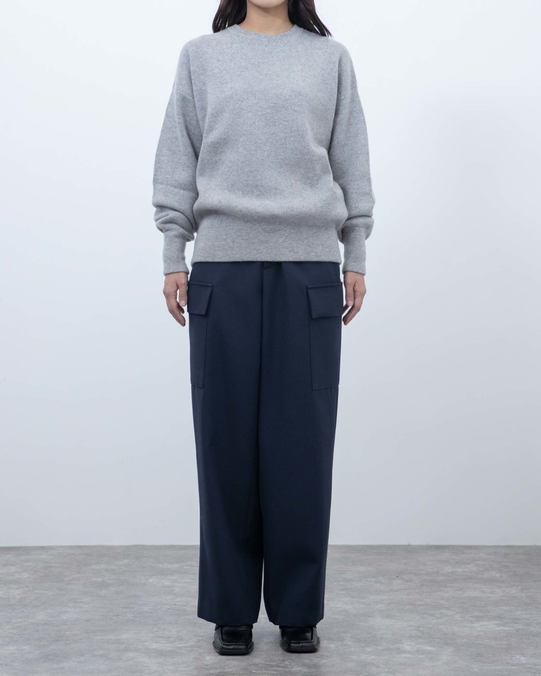 着用サイズ「02」(163cm 女性) Image by FASHIONSNAP