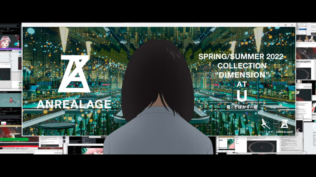 ANREALAGE SPRING/SUMMER 2022 “DIMENSION” メインヴィジュアル