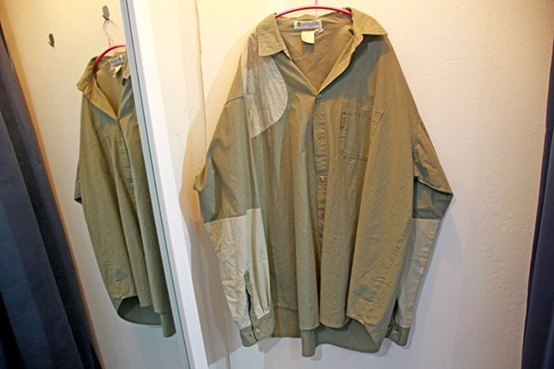 こちらはアウトドアブランド、コロンビアのハンティングシャツ（4,980円）。セレクト系古着屋では1.5倍ほどの価格で売られていてもおかしくない商品も見つかる。