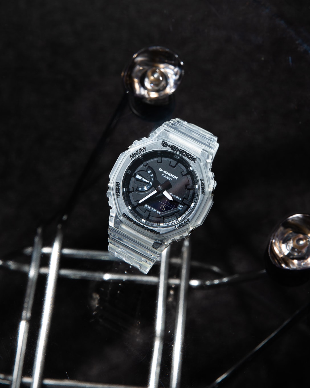 カシオ G-SHOCK スケルトン「GA2100SKE-7AJF」