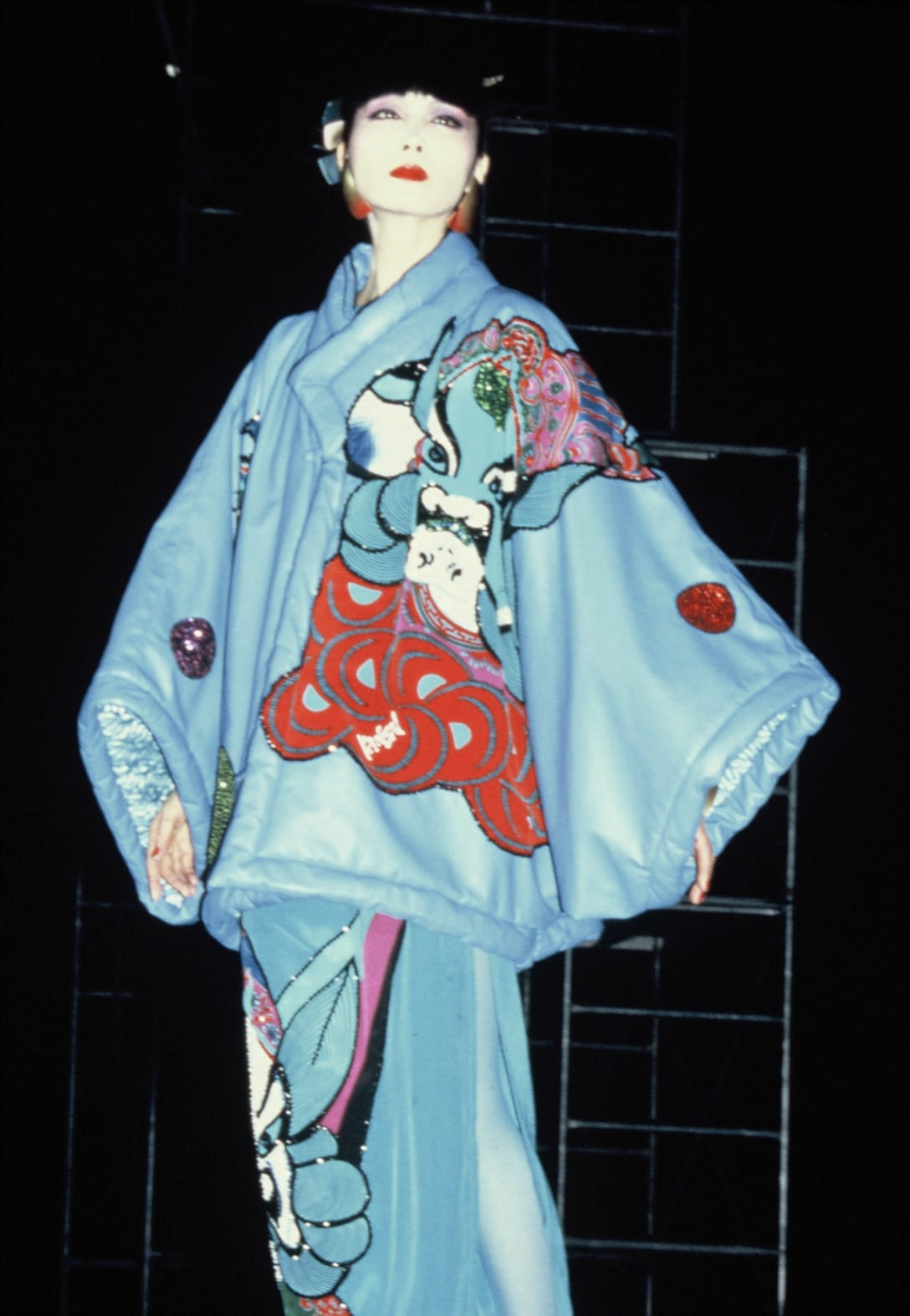 「寛斎パッションナイツ」には国際的に活躍したファッションモデル山口小夜子も出演 Image by 山本寛斎事務所