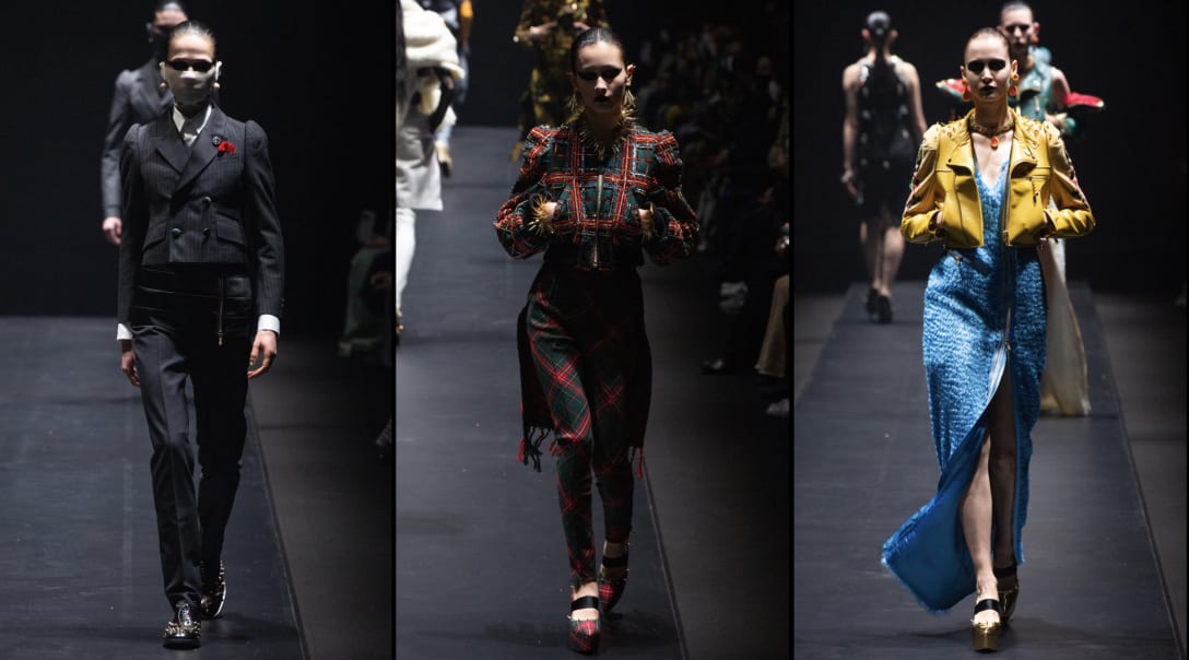 「アンダーカバー」2022-23年秋冬コレクション Image by FASHIONSNAP