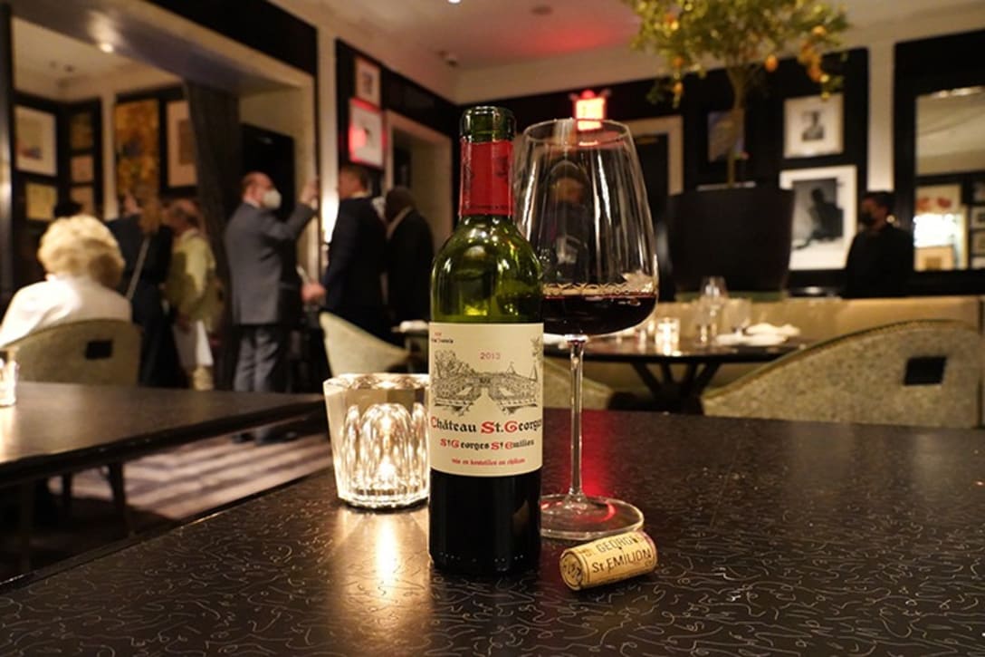 お食事と一緒にいただいたワインはこちら↓Chateau St. Georges, Saint-Emilion 2013 Half Bottle $55.00 （Tax, Service fee 別）©FASHION HEADLINE