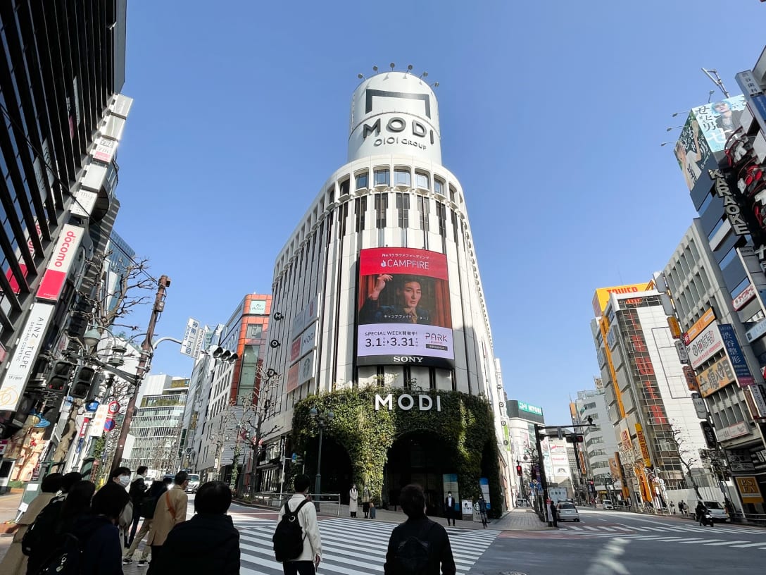 渋谷モディ外観 Image by FASHIONSNAP