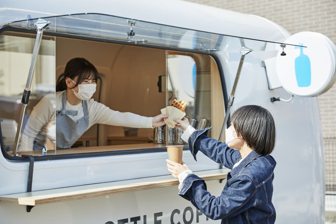 コーヒートラック Image by ブルーボトルコーヒー