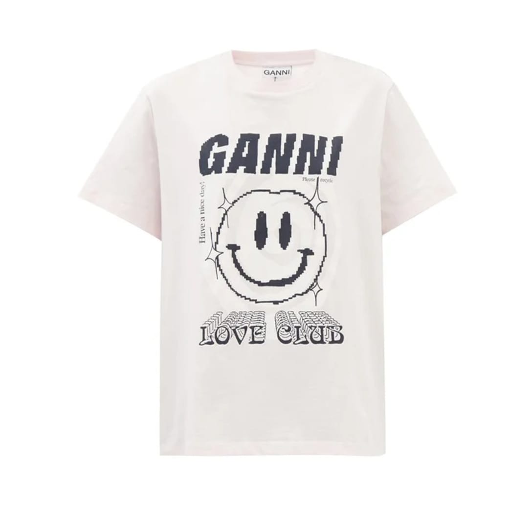 GANNI
ロゴ オーガニックコットンTシャツ
¥9,500（関税・消費税込）
