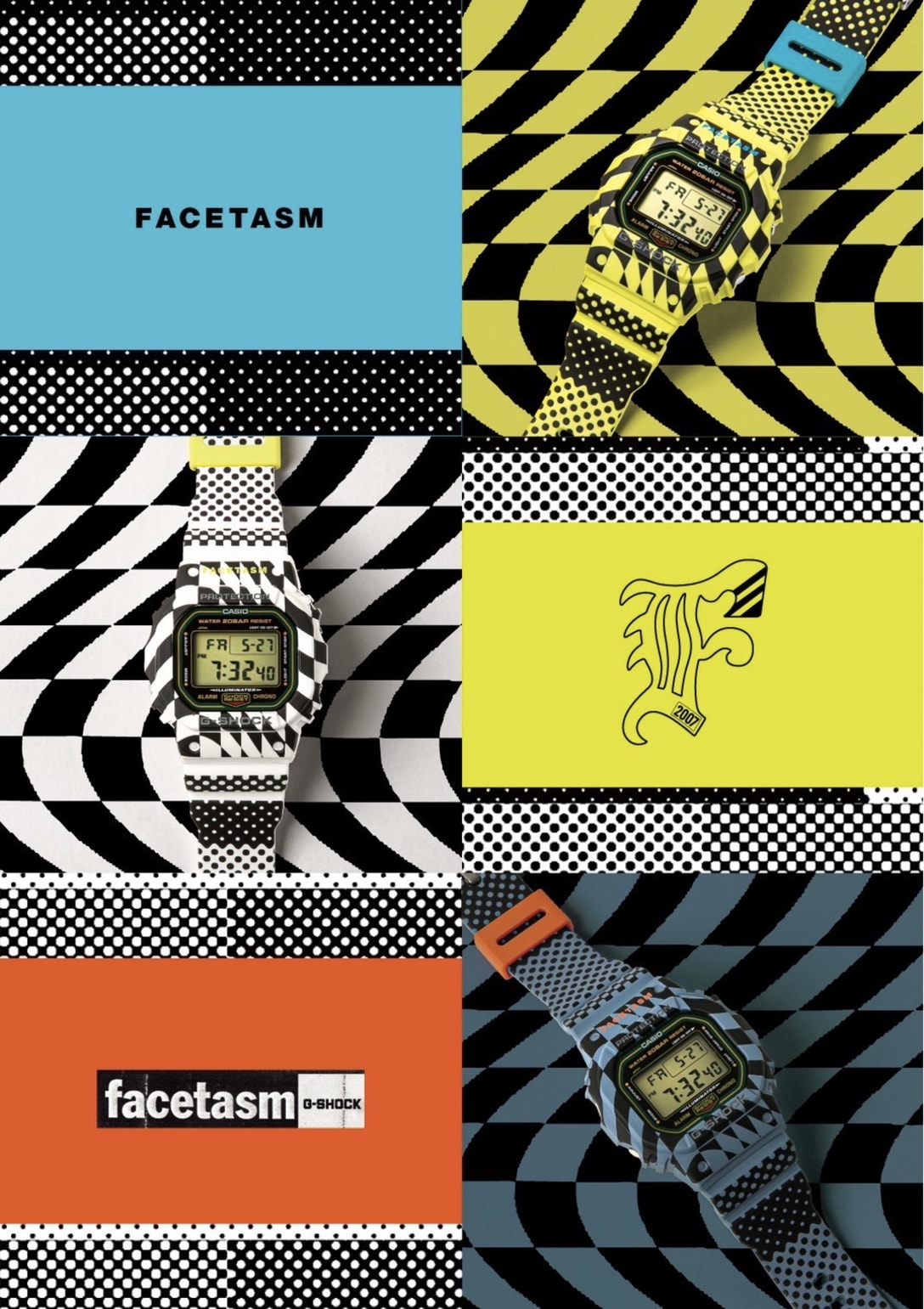 MY G-SHOCK × FACETASM Image by カシオ計算機