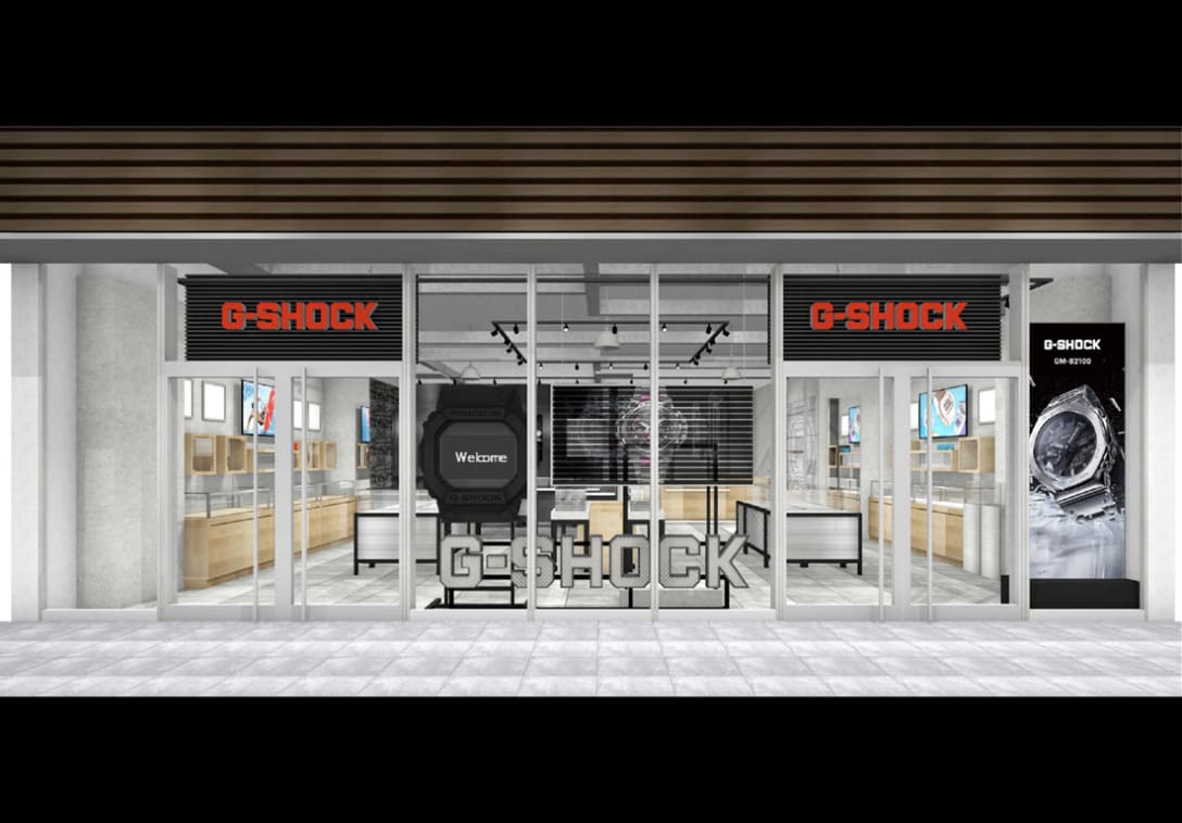 G-SHOCK STORE NAGOYA Image by カシオ計算機