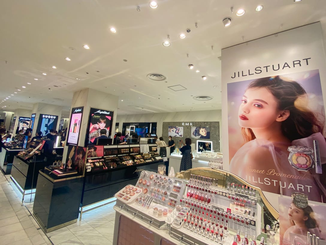 順次リニューアルを進めている松屋銀座 1階化粧品売り場 Image by FASHIONSNAP