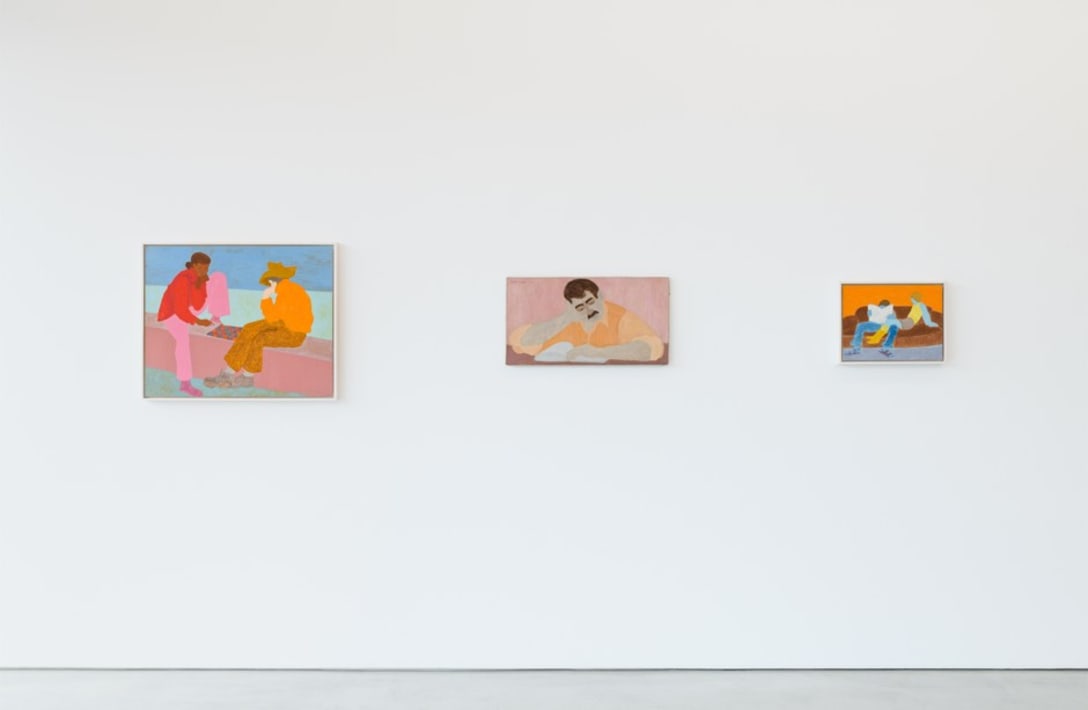 マーチ・エイヴリー「The Family」Blum & Poe(東京)での展⽰⾵景画像、2022 年© March Avery, Courtesy of the artist and Blum & Poe, Los Angeles/New York/Tokyo Photo: SAIKI