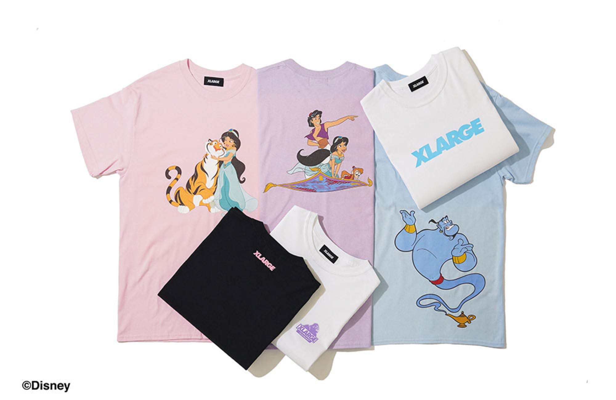 エクストララージ 1992年公開のアニメ版 アラジン とのコラボtシャツを発売 エクストララージ 1992年公開のアニメ版 アラジン とのコラボtシャツを発売