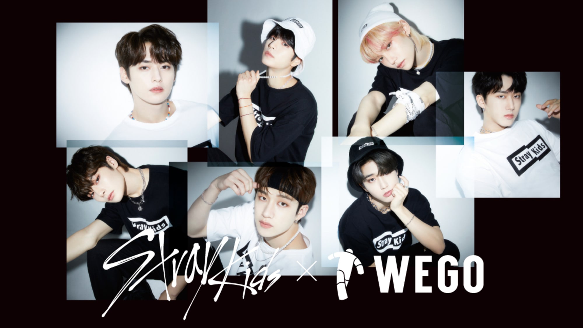 Wegoが韓国ボーイズグループ Stray Kids とのコラボアイテム発売