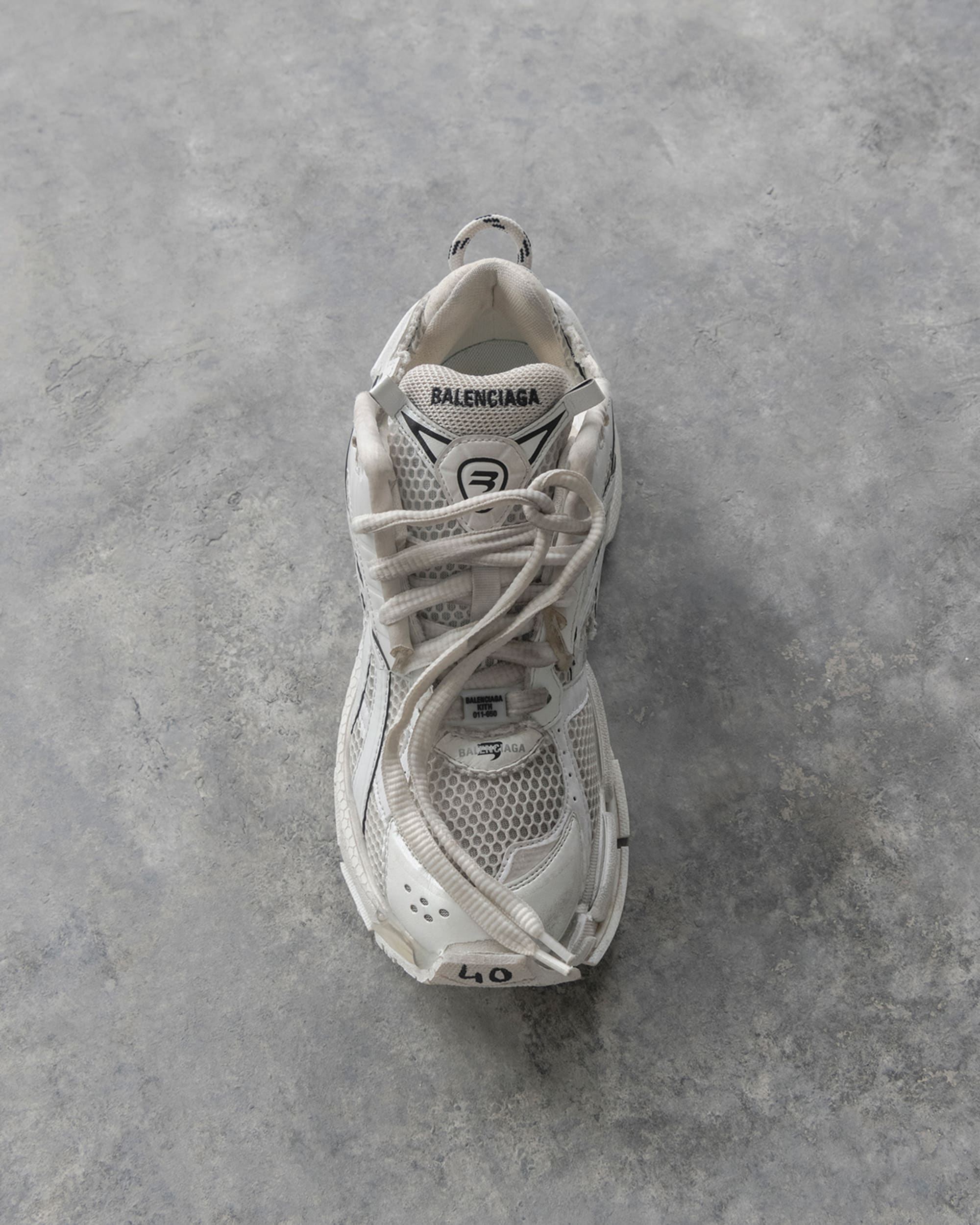 BALENCIAGA Runner スニーカー メッシュ＆ナイロン ブラック 2022最