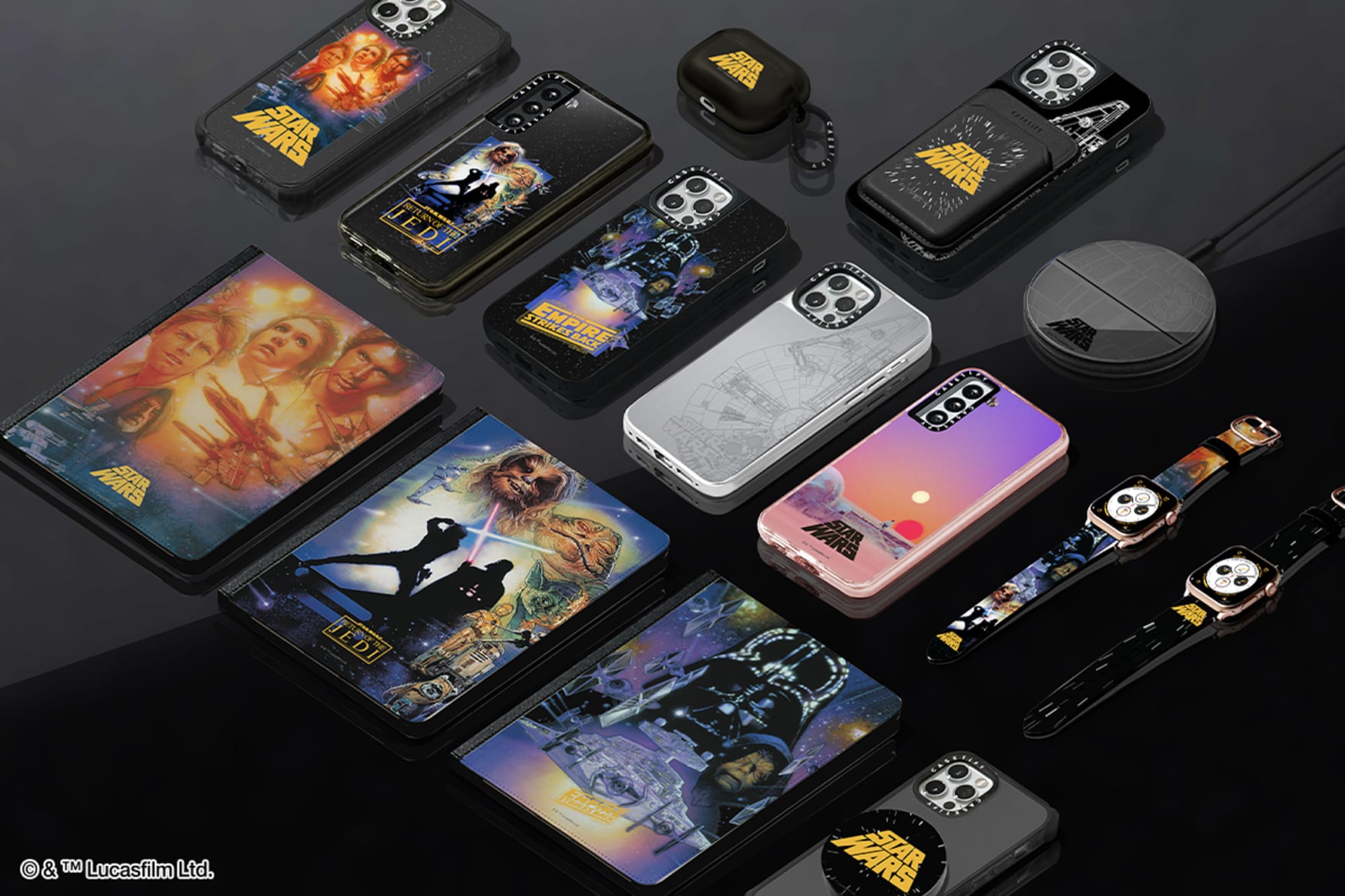 ケースティファイが スター ウォーズ と初コラボ 旧3部作から着想したテックアクセサリー発売