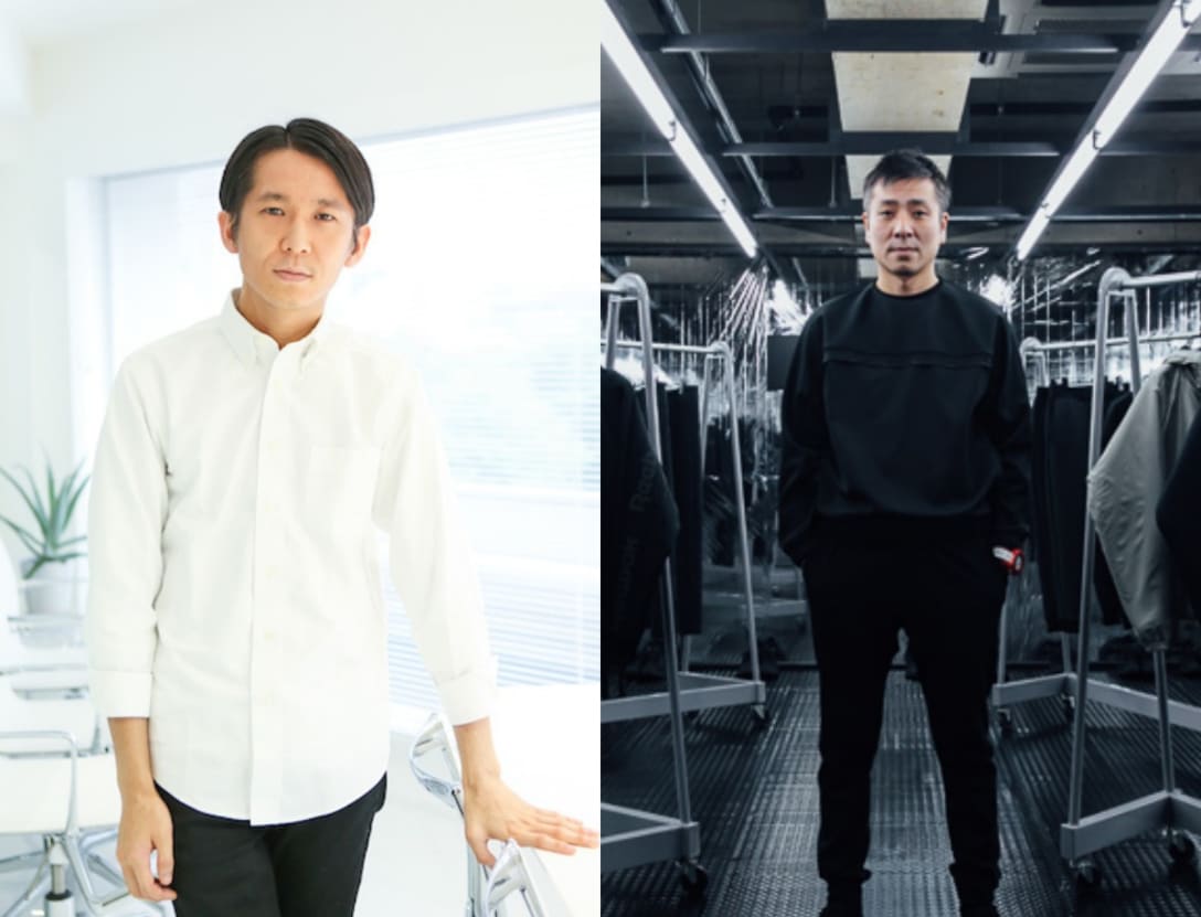 左・堀内太郎/右・尾花大輔 Image by FASHIONSNAP