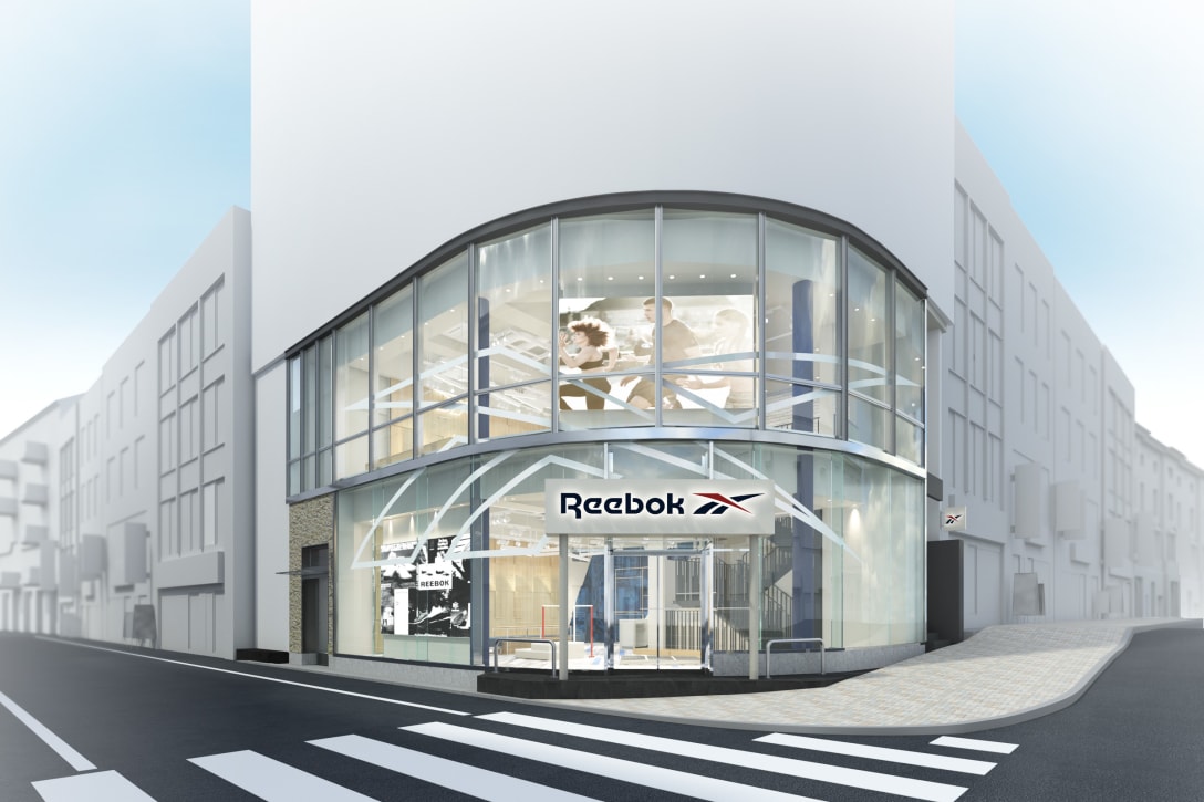 「Reebok Store Shibuya」外観イメージ Image by Reebok/FASHIONSNAP