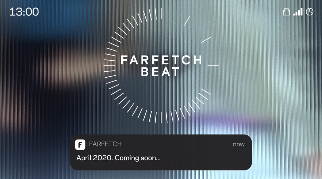新サービス「ファーフェッチ・ビート Image by Farfetch