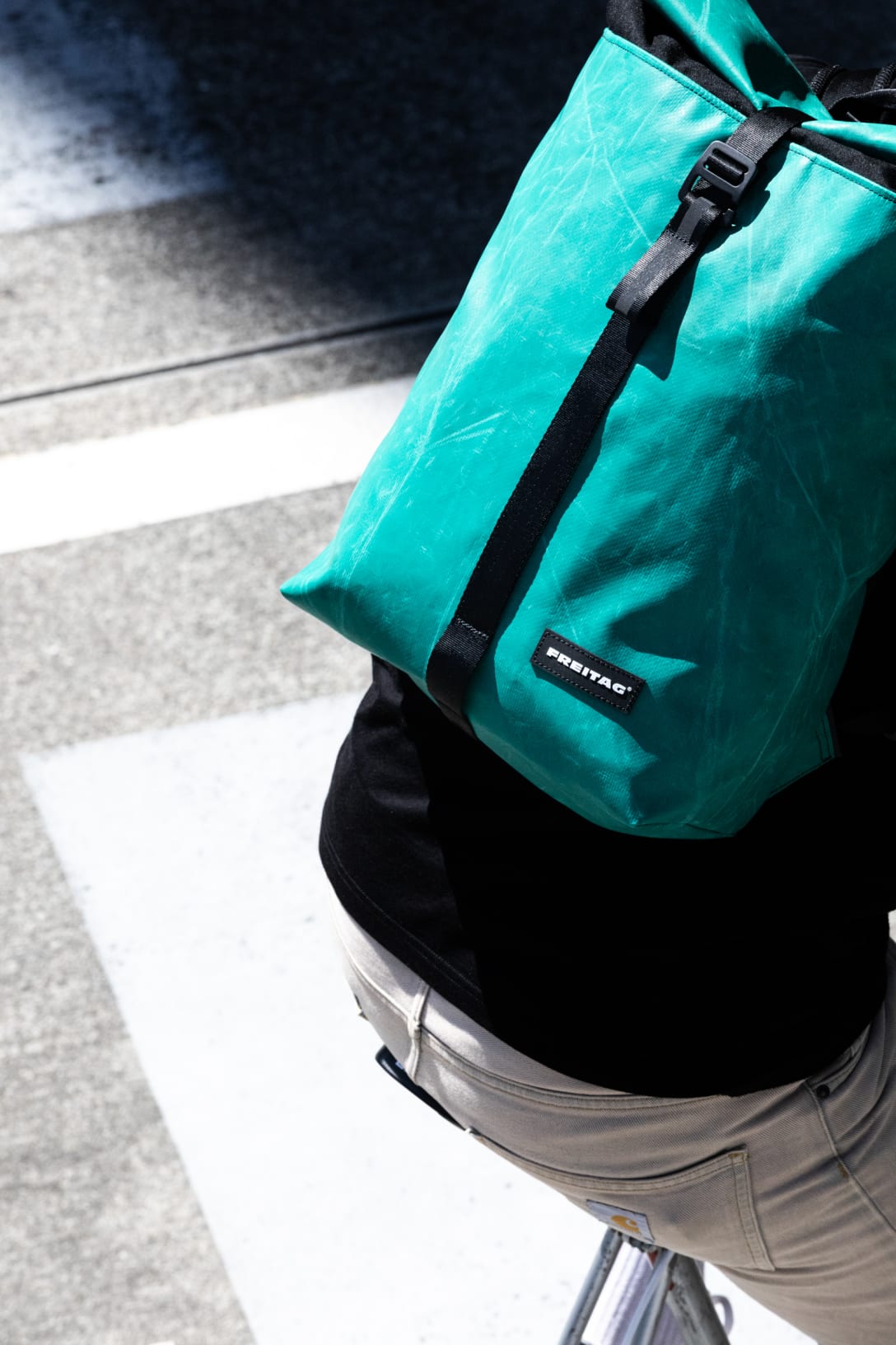 #ridewithfreitag キャンペーンヴィジュアル Image by フライターグ