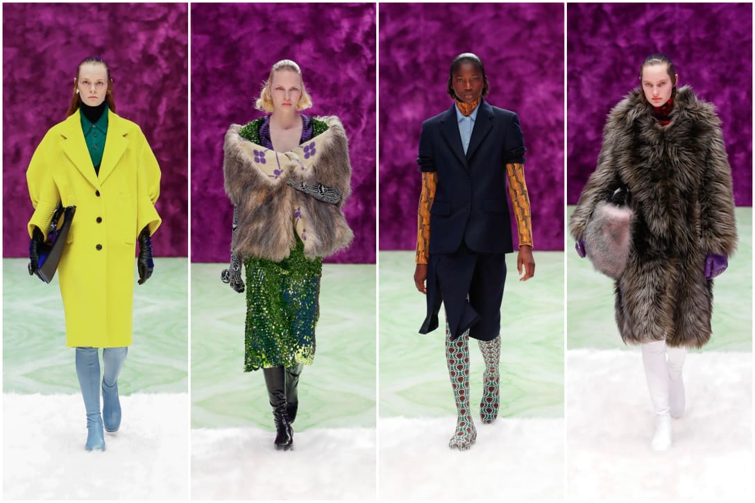 「プラダ」2021年秋冬ウィメンズコレクション Image by PRADA