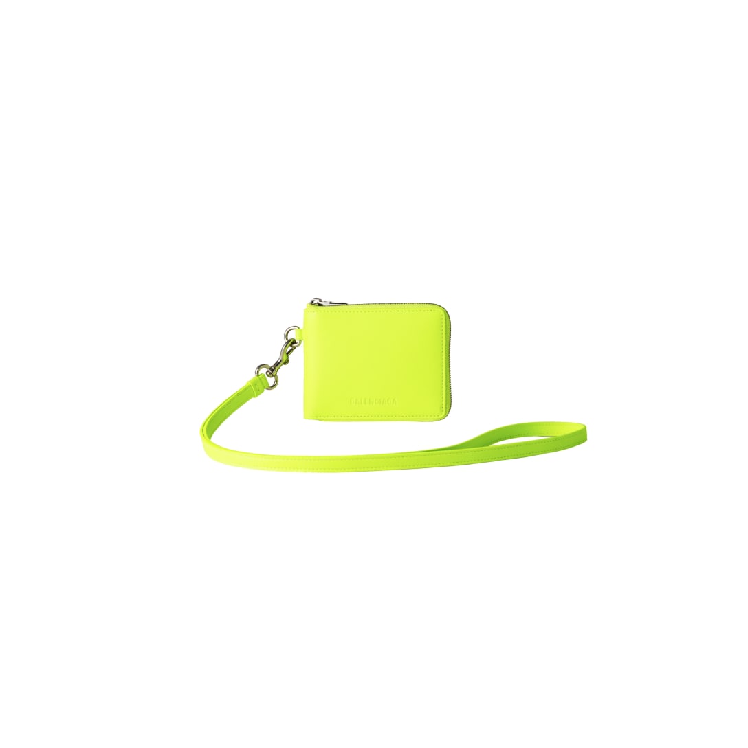 Essential Small Wallet with Strap 青山店限定カラー Image by BALENCIAGA