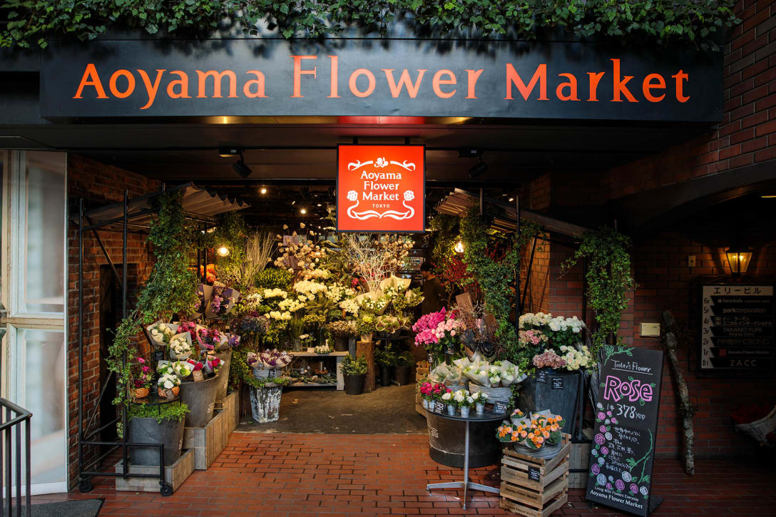 南青山本店の外観 Image by Aoyama Flower Market