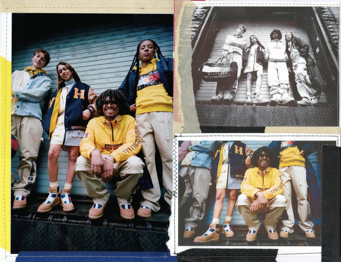 「TOMMYXTIMBERLAND」コレクションヴィジュアル Image by TOMMY HILFIGER, TIMBERLAND