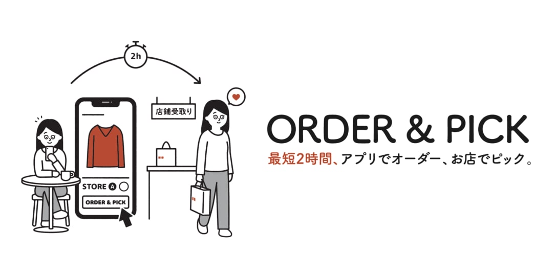 新サービス「ORDER & PICK」 Image by UNIQLO