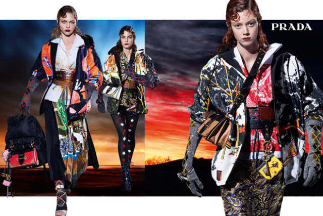 2016年秋冬ウィメンズ広告 Image by PRADA