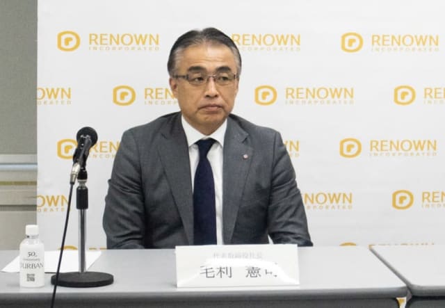 毛利憲司 代表取締役社長執行役員(2020年3月撮影) Image by FASHIONSNAP.COM