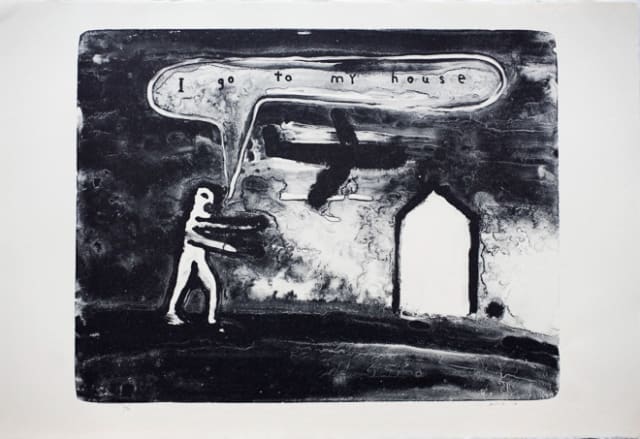デヴィッド・リンチ David Lynch I go to my house 2012, courtesy item editions