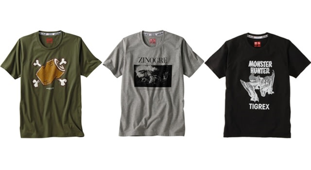 『モンスターハンター』コラボレーションTシャツ¥1,500(税込) Image by UNIQLO