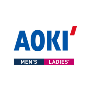 AOKIとメガネスーパーのロゴ