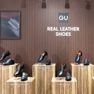 GU　革靴　リアルレザー