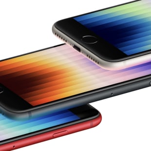 アップルの5G対応新型iPhone SEの製品画像
