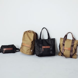 土屋鞄製造所の新作リサイクルナイロン製のバッグシリーズ　全4型
